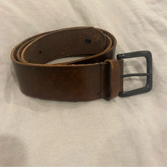 Leather RUDSAK belt - Picture 1 of 4